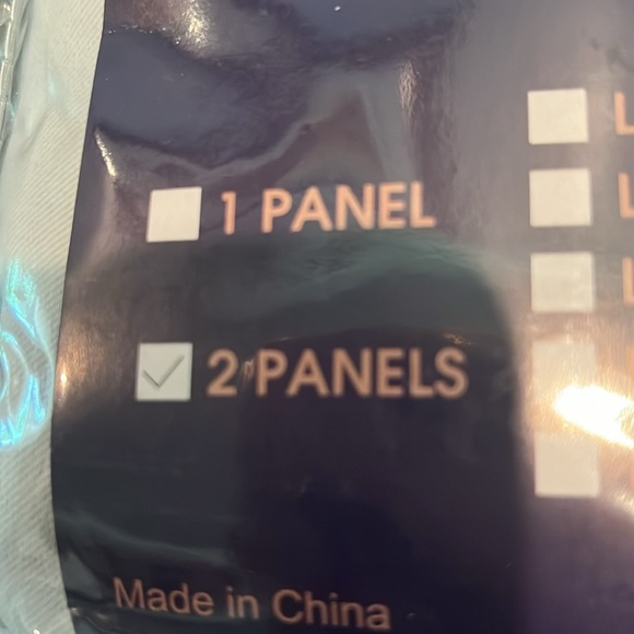 Homeideas gray curtains NWT - Picture 3 of 6